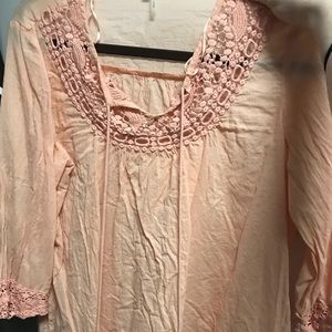 Vince comuto blouse peach